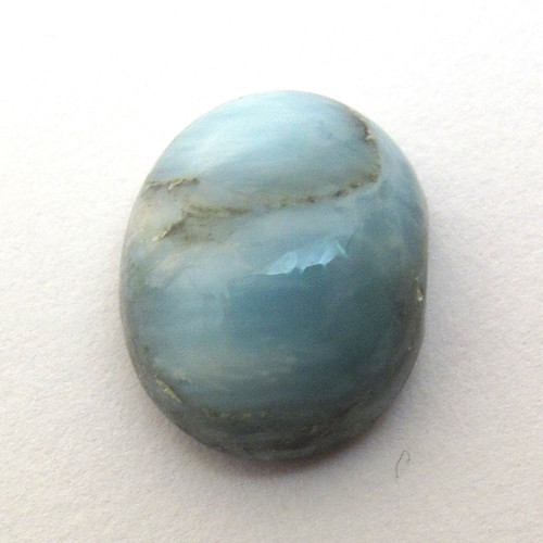 Kabošon larimar ovál 12,1mm — foto 3