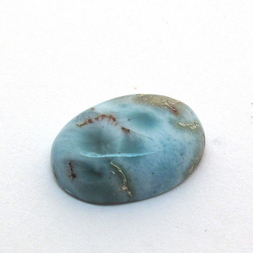 Kabošon larimar ovál 14,1mm — foto 2