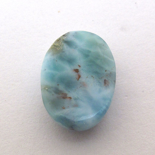 Kabošon larimar ovál 14,1mm — foto 4