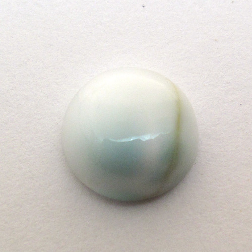 Kabošon larimar kruh 10,1mm — foto 3