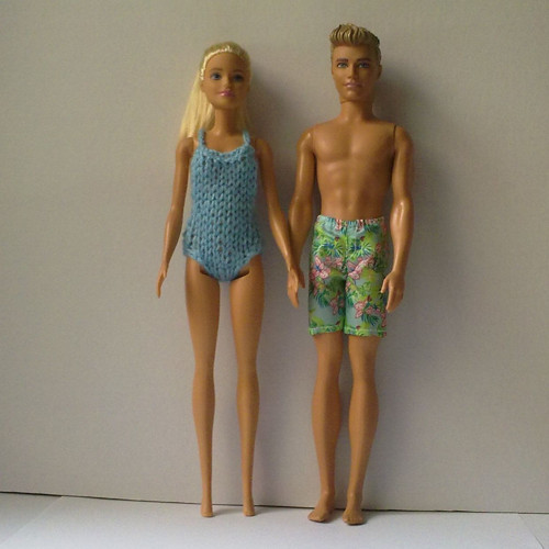 Oblečky pro Barbie - plavky — foto 3