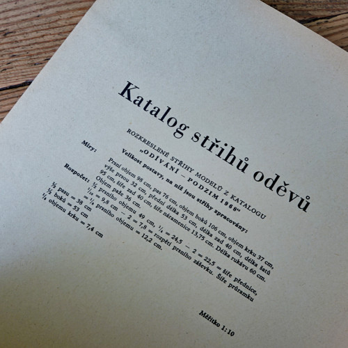 Odívání 1968 - podzim - střihy — foto 2
