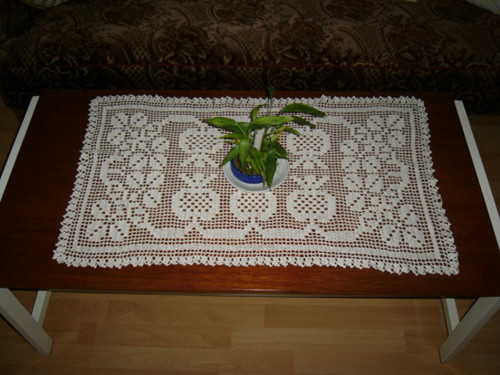 Flanderské vlnky - 93 x 46 cm - bílé — foto 3