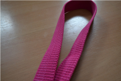 Starý rypsový pásek-pink — foto 4