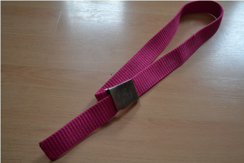 Starý rypsový pásek-pink — foto 6