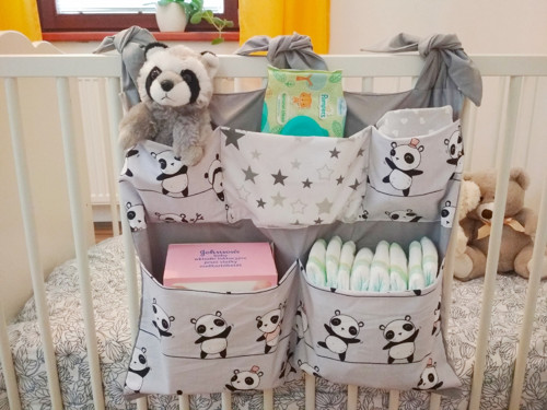 Panda široký kapsář na postýlku — foto 3