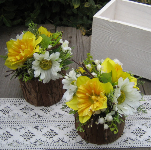 Drobné dekorace s narcisy — foto 3