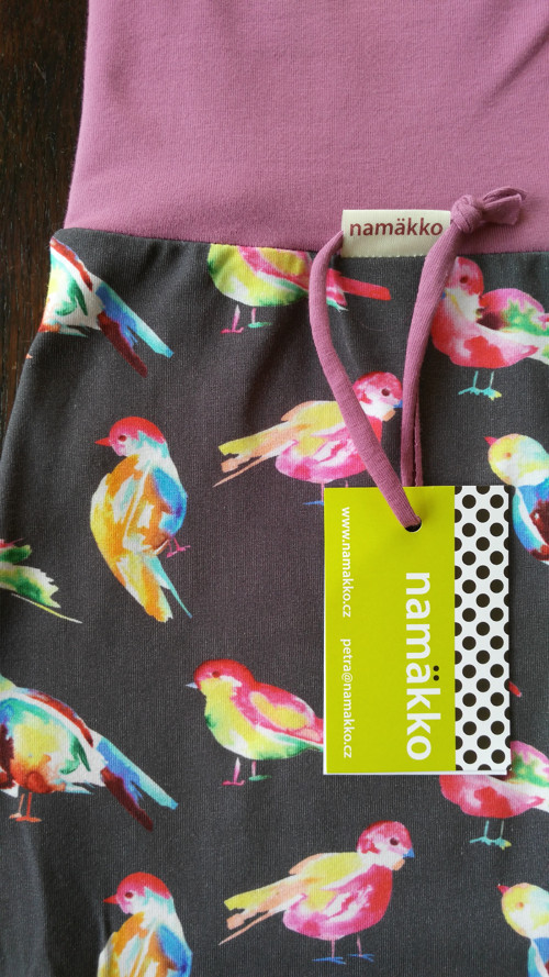 Legíny BIRDS na šedé — foto 2