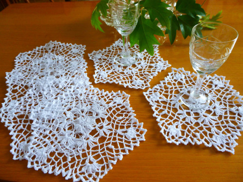 Háčkované prostírání — foto 2
