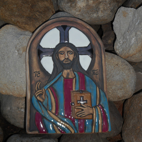 Keramický pantokrator — foto 3