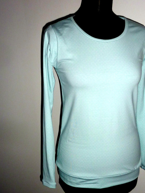 Baby blue - mini puntíky — foto 2