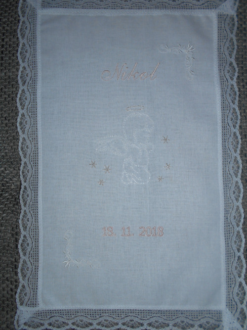 Křestní rouška č.5 — foto 6