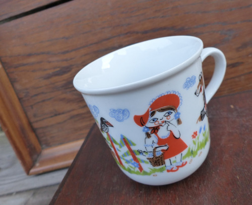 Karkulka...dětský porcelánový hrníček — foto 2