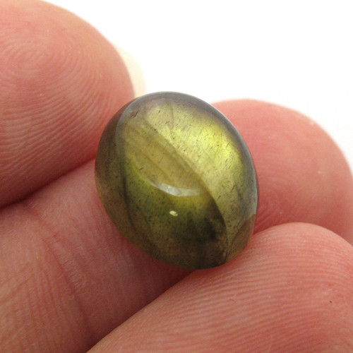 Kabošon labradorit ovál 12,3mm — foto 3