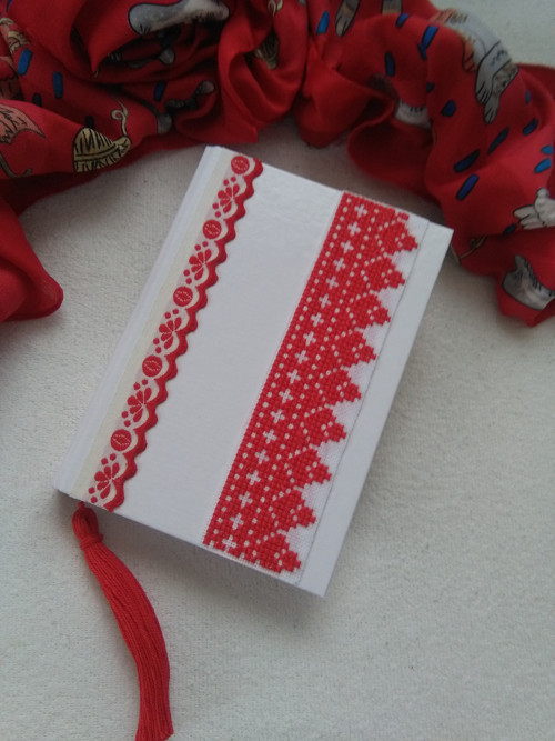 Folk (vyšívaný zápisník) — foto 3