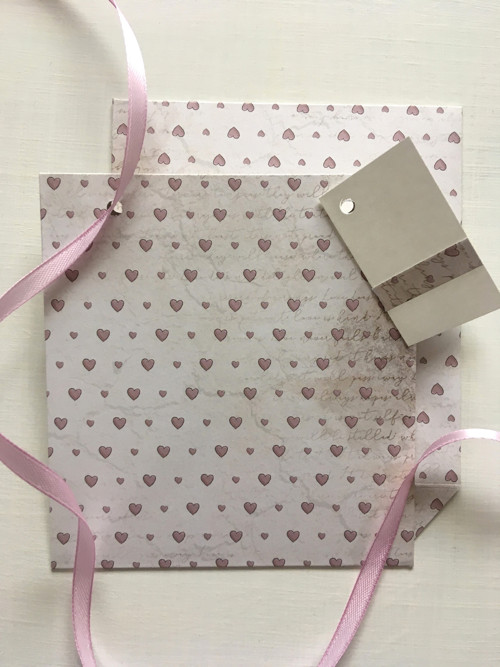 Růžová srdíčka - obal na CD 13x14 cm — foto 4