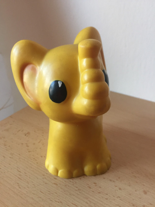 Retro sloník žlutý — foto 3