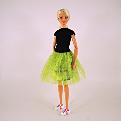 Barbie - Zelená tylovka se spodničkou — foto 2