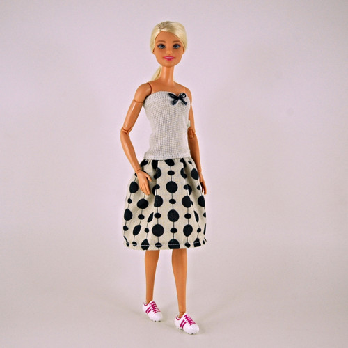 Barbie - Krémové šaty — foto 3