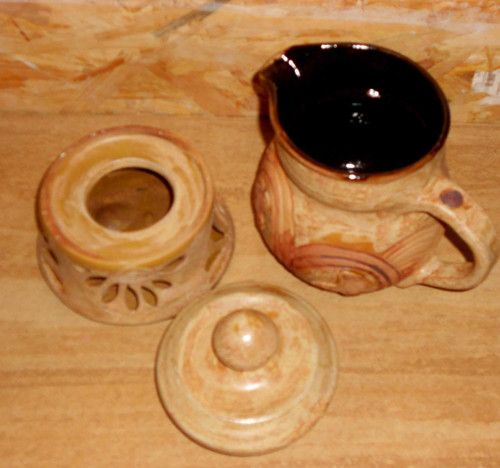 DŽBÁN S OHŘÍVÁKEM — foto 2