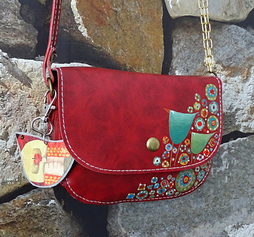 CrossBody "DÁMA V ČERVENÉ" — foto 4