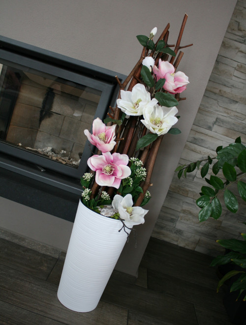 Velká dekorace s magnoliemi — foto 2