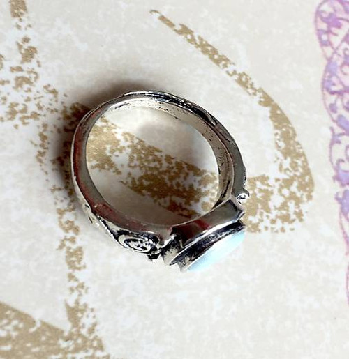 Vintage prsten s larimarem /1489 — foto 6