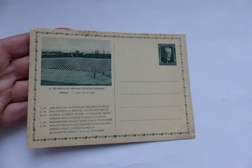 Dělnická olympiáda 1934...dopisnice 30. léta — foto 3