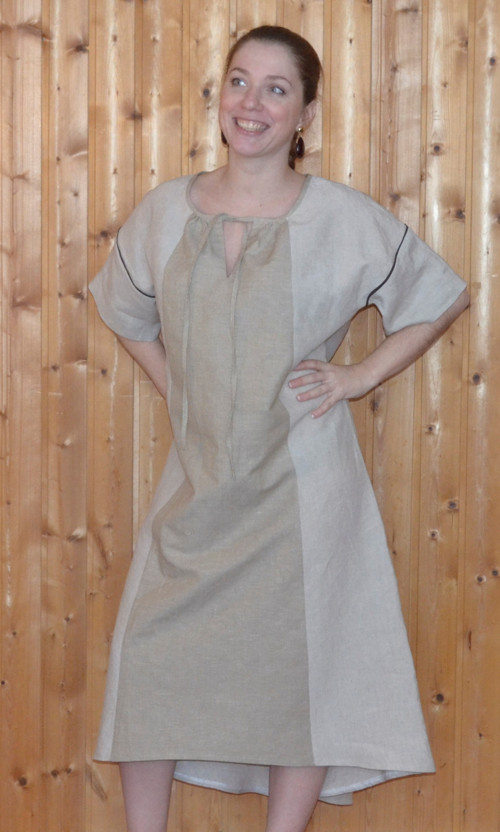 Lněné šaty (M/L) — foto 4