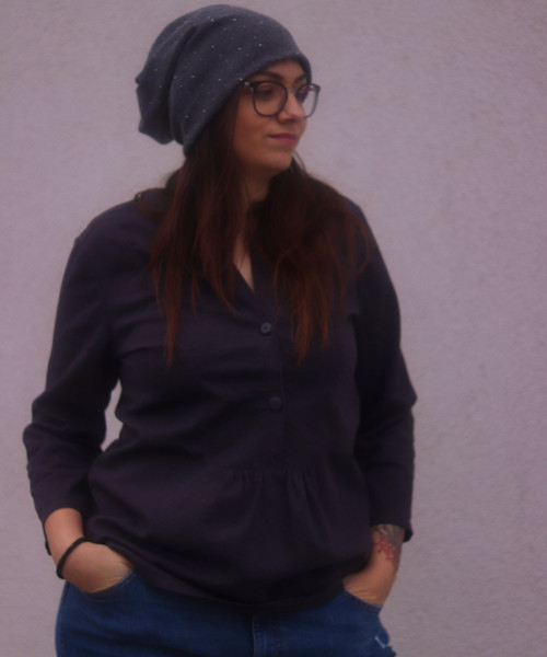 Lněná šedohnědá — foto 2
