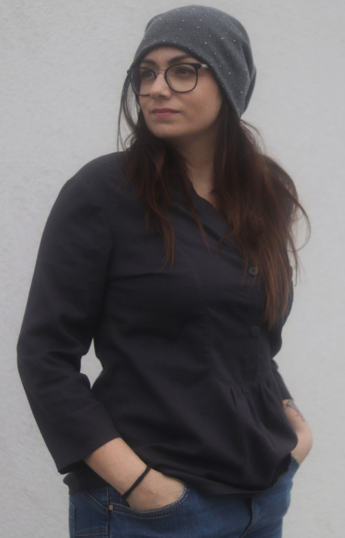 Lněná šedohnědá — foto 3
