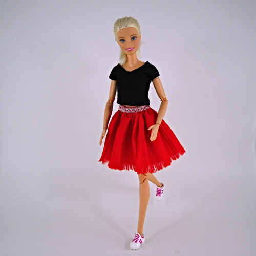 Barbie - Sukýnka Vlčí mák — foto 2