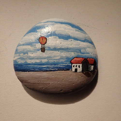 Balon nad mořem — foto 5