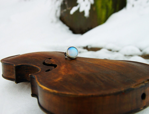 Nerezový prsten..." Blue moon " — foto 5