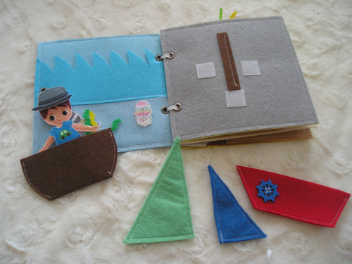 Quiet book+hrací arch — foto 3