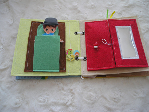 Quiet book+hrací arch — foto 4