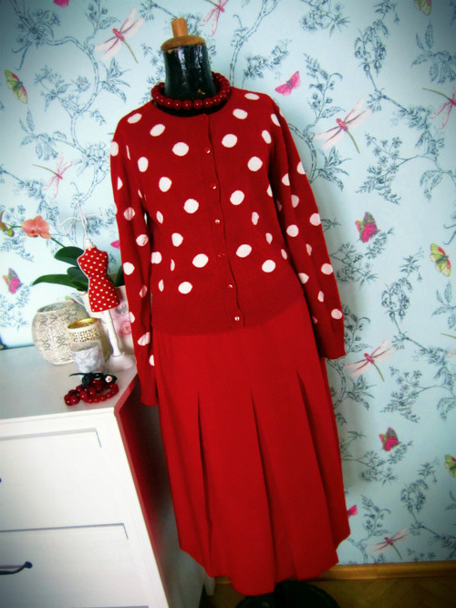 Retro red sukně anglická — foto 2