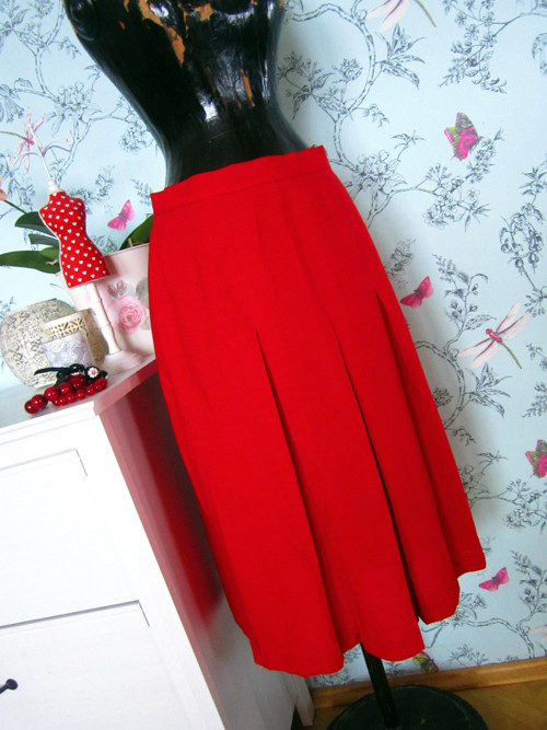 Retro red sukně anglická — foto 4