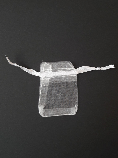 Dárkový pytlík mini 5 x 7 cm bílý — foto 2