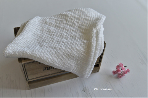 Wrap-dečka,, na focení miminek,, bílý — foto 2