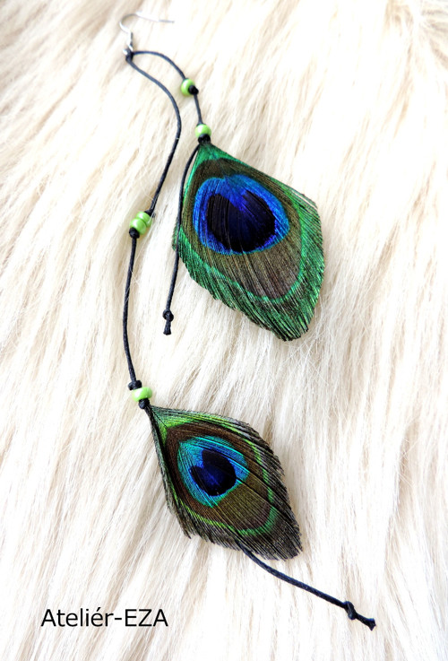 BOHO Solitérka paví - chirurgická ocel — foto 2