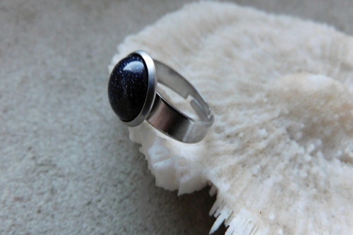 Prstýnek - nerezový- Modré nebe... — foto 2