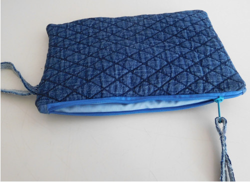 Patchwork jeans - taštička — foto 2
