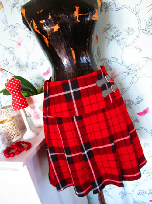Sukýnka tartan — foto 2