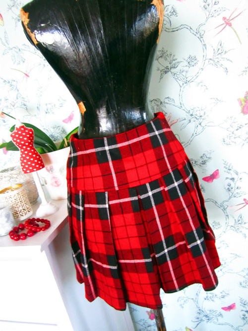 Sukýnka tartan — foto 3
