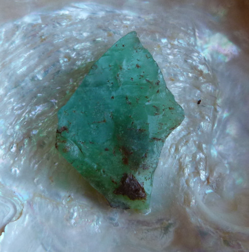 Zelený opál (chryzopál) - 3,3 cm - Extra ! — foto 4