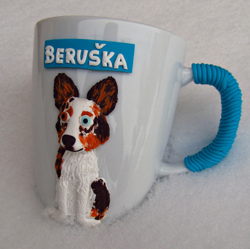 Hrníček s borderkolií — foto 3