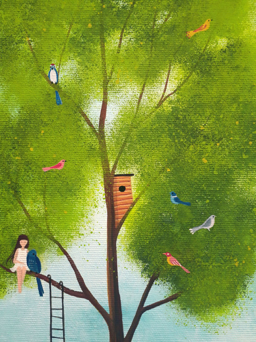 Ptáčkům blíž - 20x40cm — foto 2