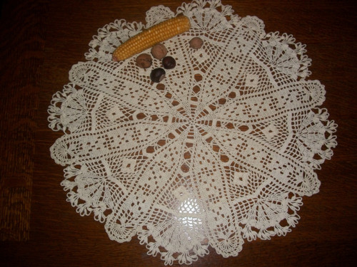 Kukuřička I. - v barvě bílé - 60 cm — foto 2