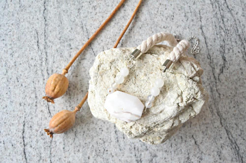 Náhrdelník Silver Opal Rose Sardonyx — foto 4